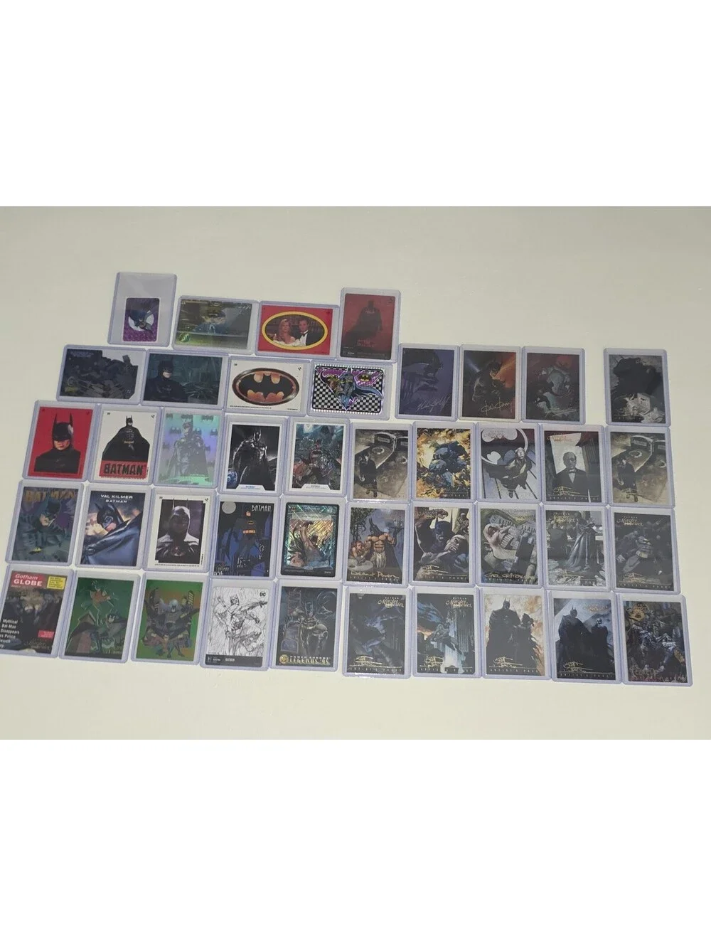 Batman ~ VTG/PROMO/INSERT/PREMIUM 42 Card LOT ~ DC Artist Proof Masterpeice Holo